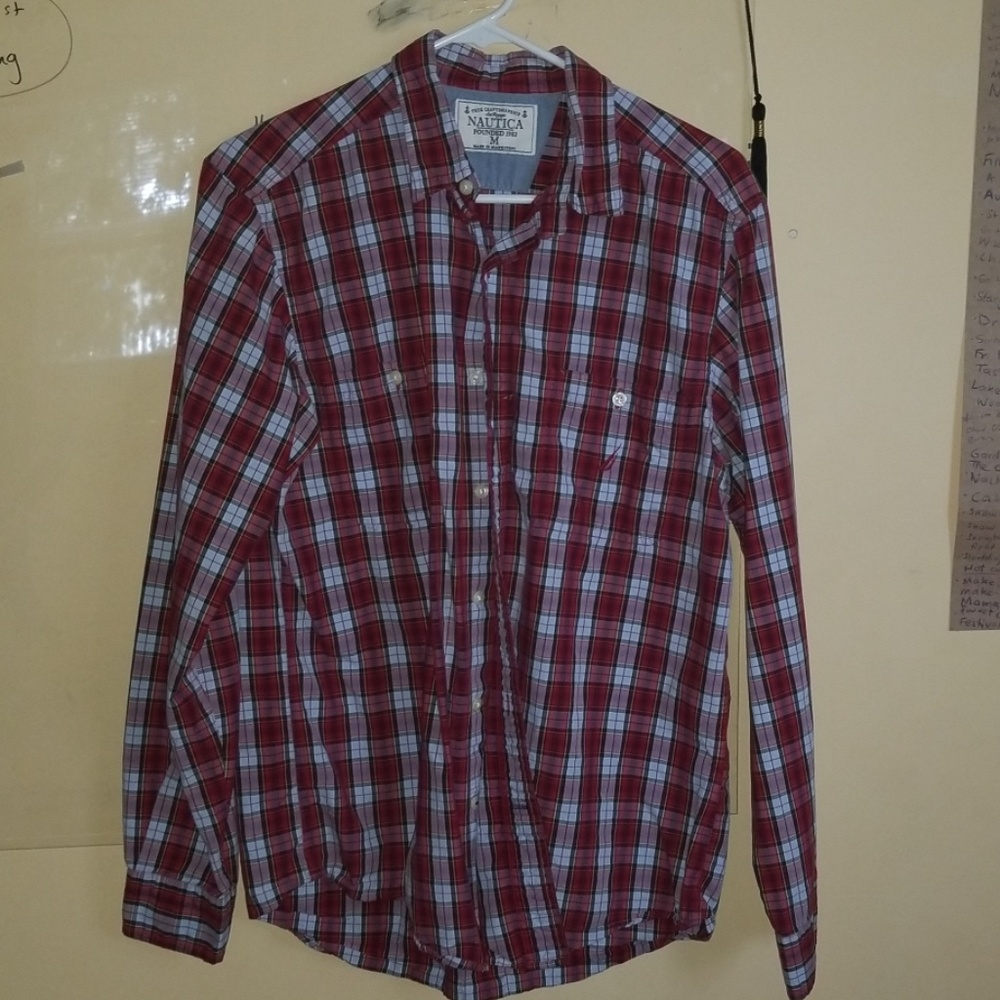 Nautica plaid shirt